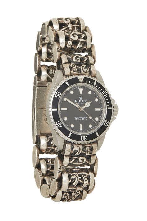 Chrome Hearts x Rolex Custom Band Submariner 14060 40mm